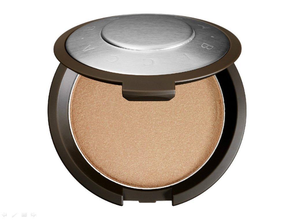 Becca Shimmering Skin Perfector Pressed Gold Pop 2.4g – Ikonisk highlighter i miniformat