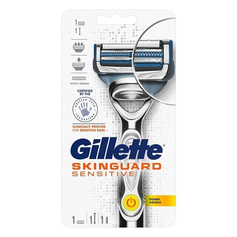 Gillette Razor Skinguard Power – Rakhyvel för känslig hud med vibrerande teknologi