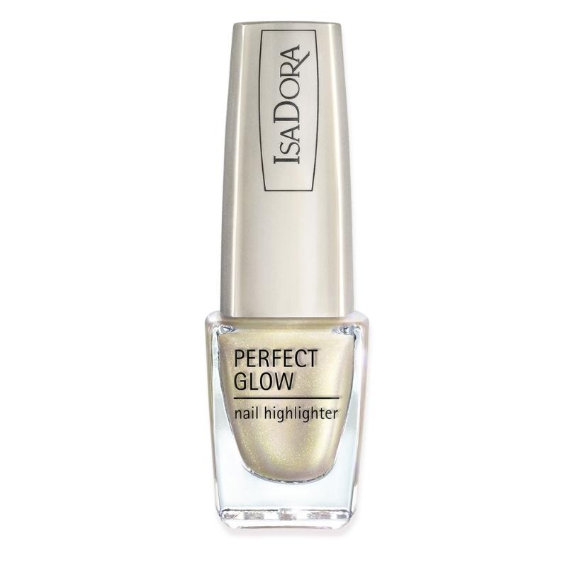 IsaDora Nail Polish 950 Golden Glow – Nagellack med glittrande guldig finish