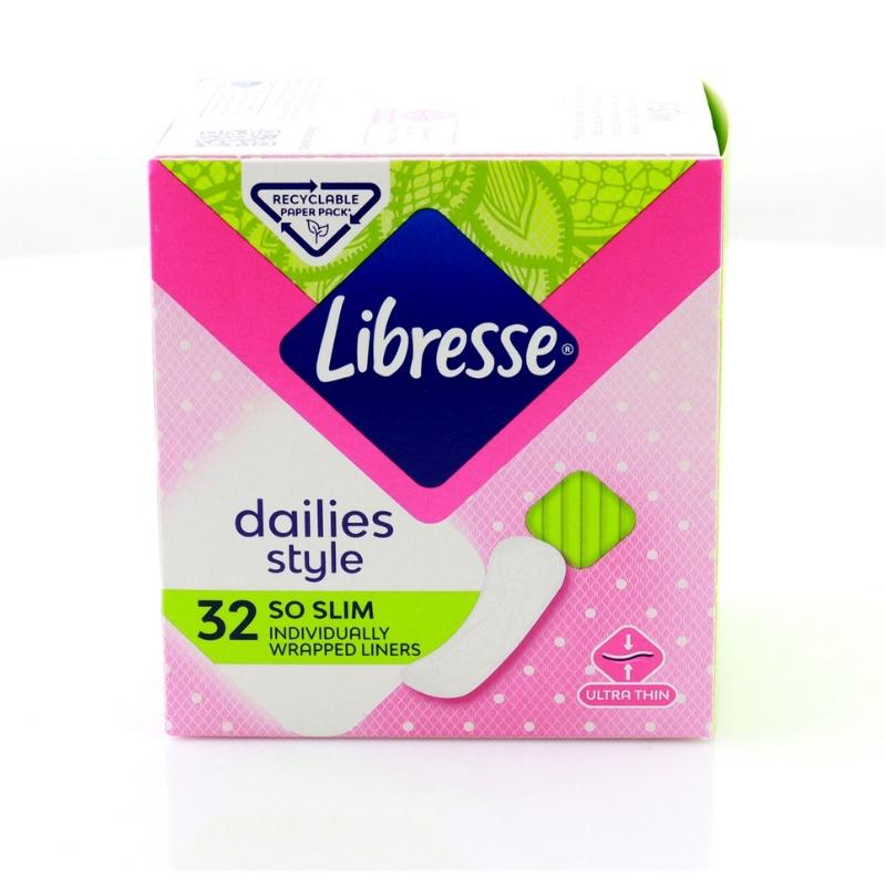 Libresse Daily Fresh Normal 32-pack – Trosskydd med fräsch doft för vardagligt skydd