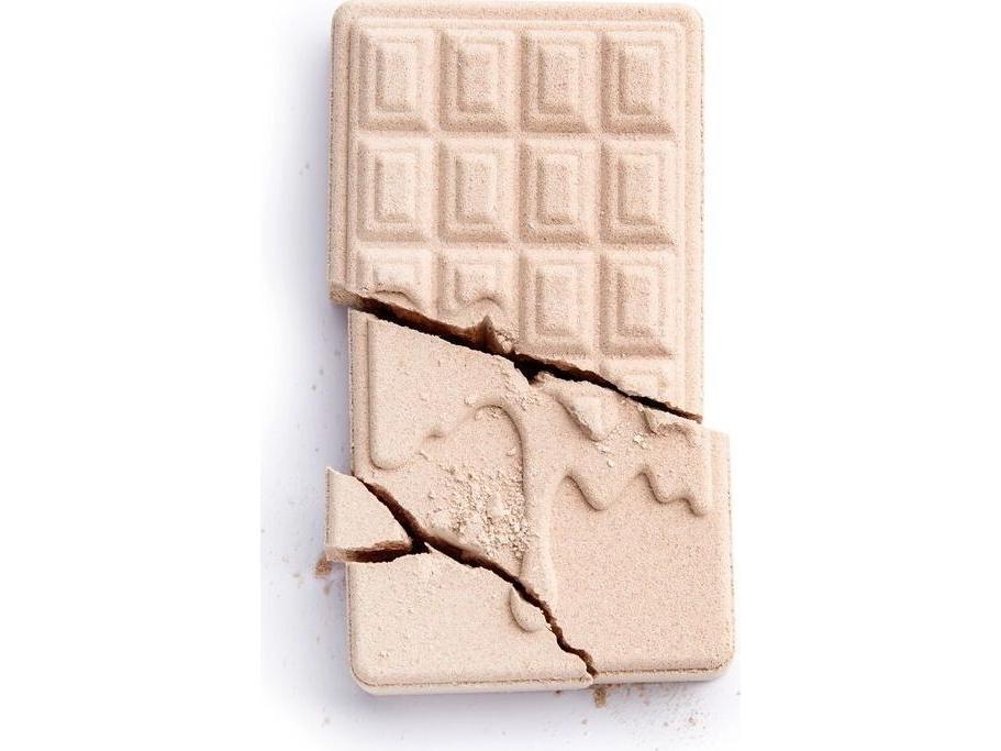 Makeup Revolution Bath I Heart Chocolate Bar Bath Fizzer Rose 110g – Rosdoftande Badbomb i Chokladform