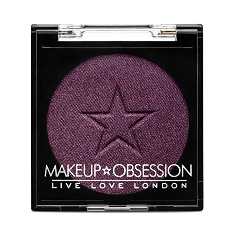 Makeup Revolution Eye Obsession Eyeshadow E130 St New York 2g – Djup Svart Ögonskugga med Matt Finish för Intensiva Looker