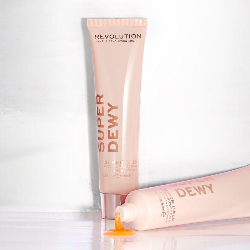 Makeup Revolution Face Superdewy Multi Purpose Balm 50 ml – Fuktgivande Multi-Balm för Glow & Vård