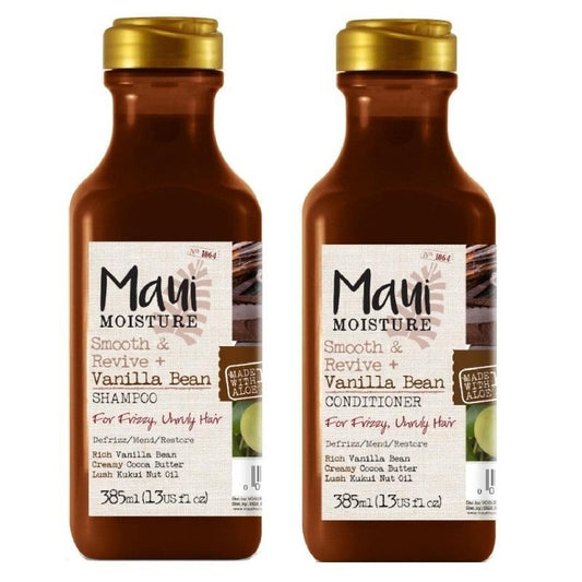Maui Vanilla Bean Duo Shampoo & Balsam 2x385ml - Lyxig fukt & ljuvlig doft av vanilj