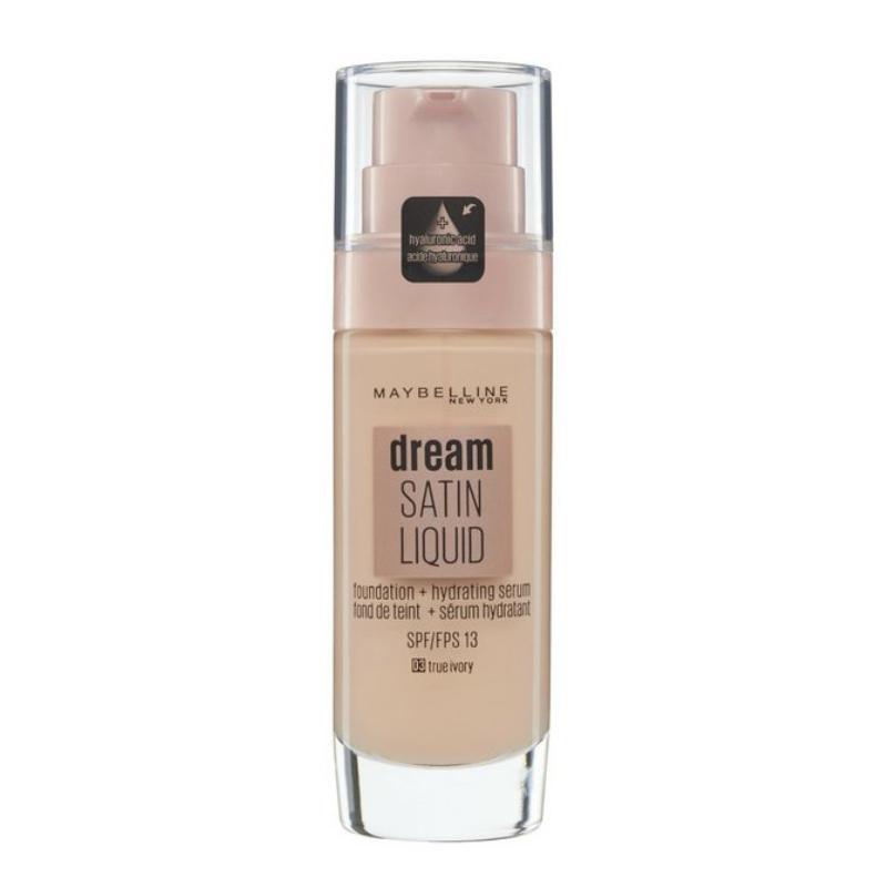 Maybelline Dream Satin Fluide Foundation 03 Ivory True Spf13 30 Ml