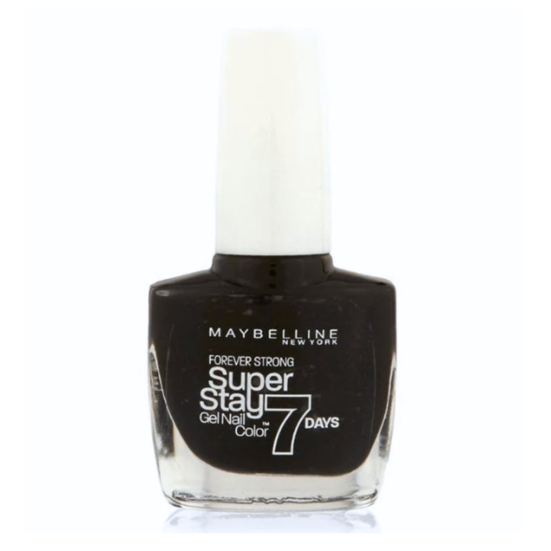 Maybelline Super Stay 7 Days Nagellack 700 Black Is Black 10ml – Intensiv svart med lång hållbarhet