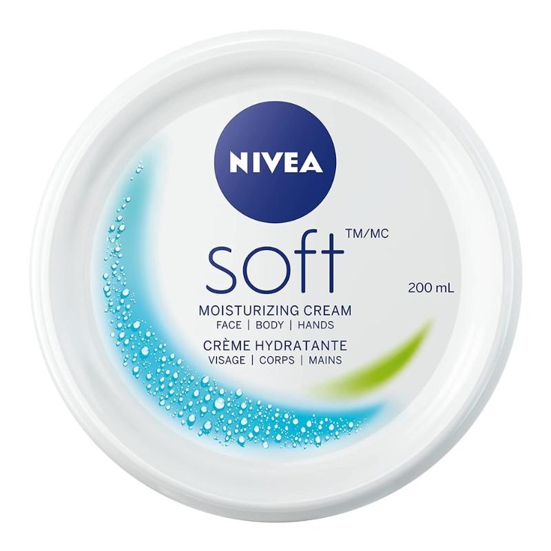 Nivea Cream Soft 200ml – Mjukgörande och återfuktande hudkräm för hela kroppen