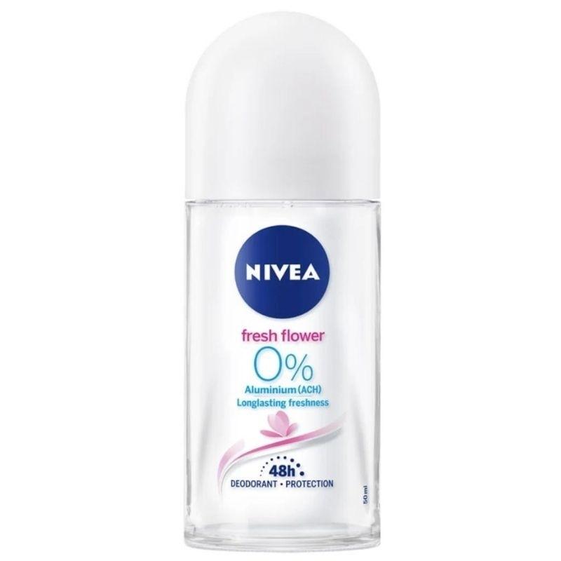 NIVEA Roll-on Fresh Flowers 50ml – Blommig och fräsch deodorant med 48h skydd