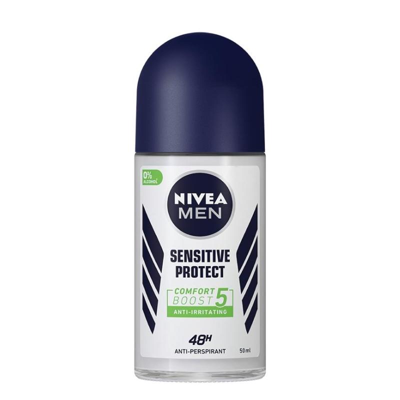 Nivea Roll-on Sensitive Protect Men 50 ml – Skonsamt och effektivt skydd för män