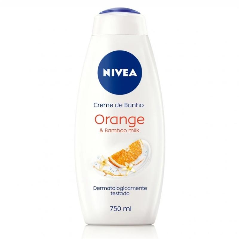 Nivea Shower Care & Orange 750ml – Uppfriskande duschkräm med frisk apelsindoft
