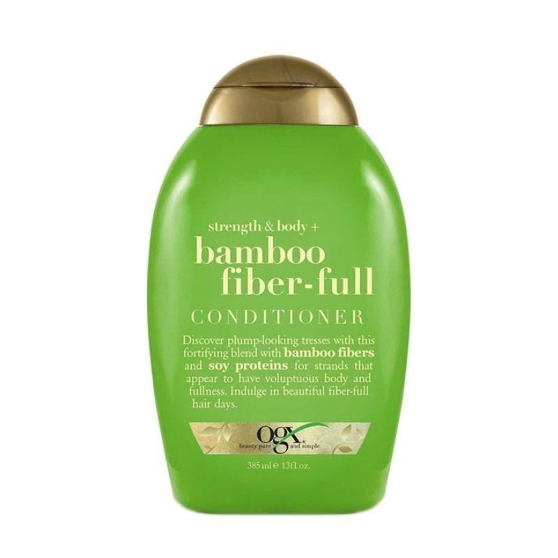 OGX Bamboo Fiber-Full Balsam 385 ml – Volymgivande balsam med bambufiber och soja