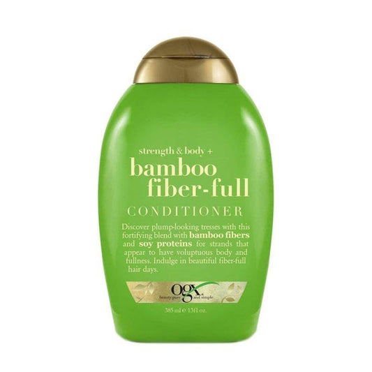 OGX Bamboo Fiber-Full Balsam 385 ml – Volymgivande balsam med bambufiber och soja