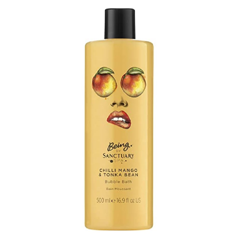 Being by Sanctuary SPA Chili Mango & Tonka Bean Bubble Bath 500ml