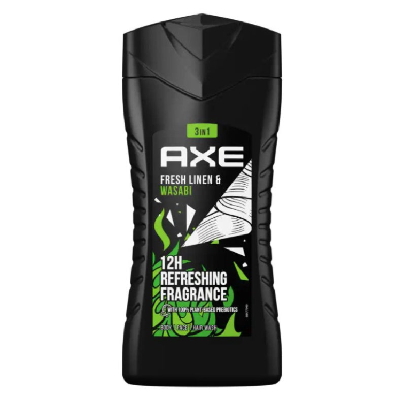 Axe Shower Wasabi & Fresh Linen 250ml