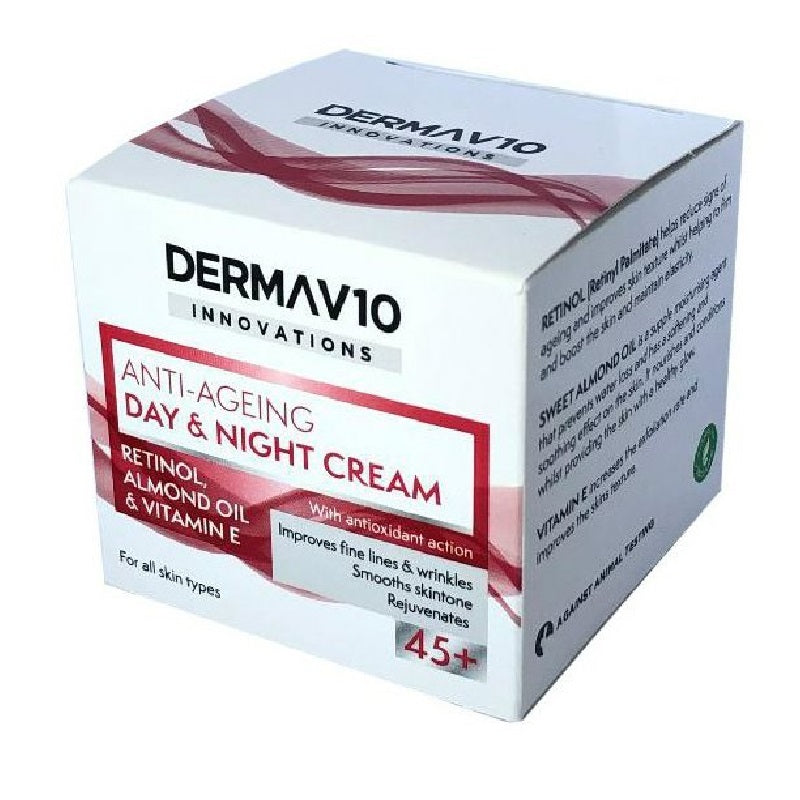 Derma V10 Anti-Ageing Day & Night 45+ 50ml