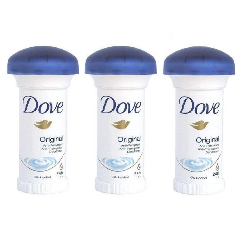 Dove Deostick Original Mushroom 50ml 3-pack