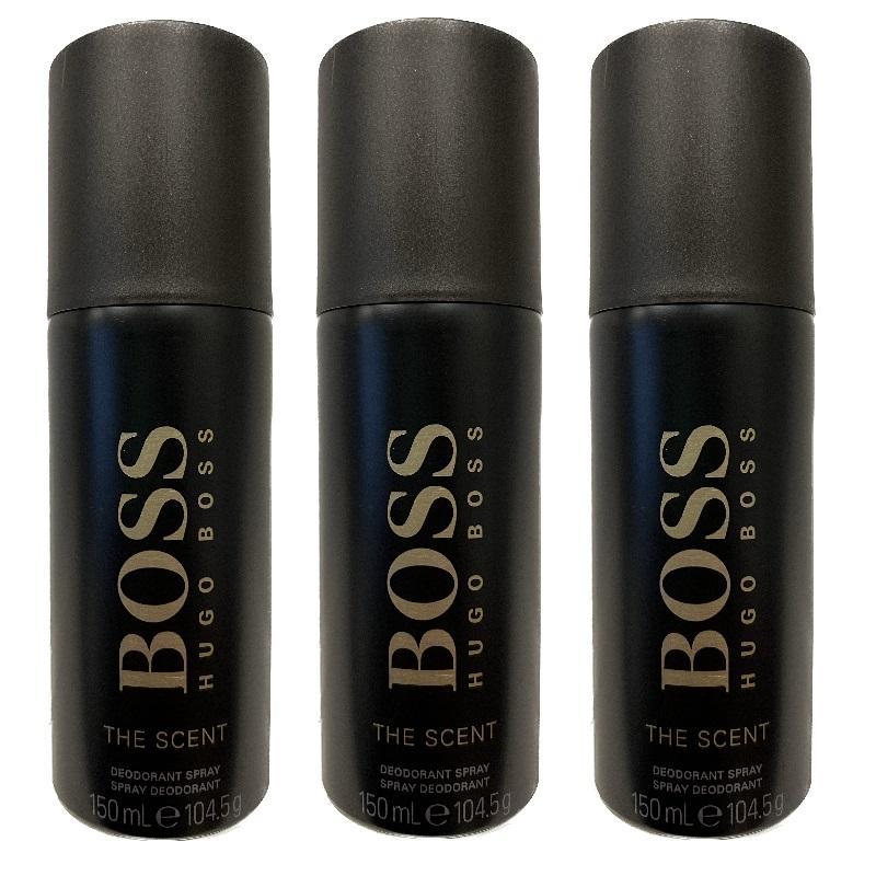 Hugo Boss The Scent Deospray 150ml 3-pack