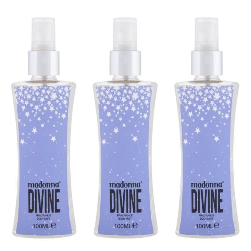 Madonna Body Mist Divine 100ml 3-pack