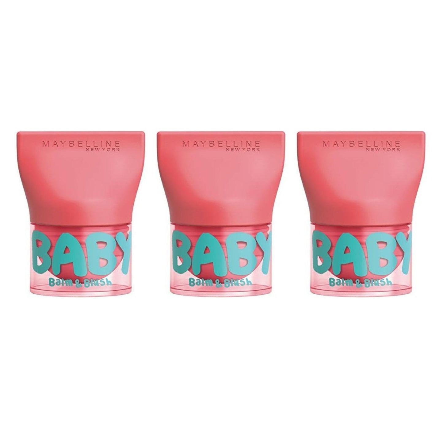 Maybelline Baby Lips&Cheek Shimmer Innocent Peach 3-pack