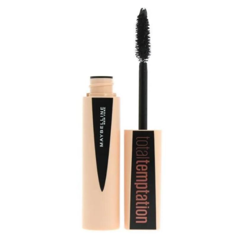 Maybelline Total Temptation Mascara Decadent Black 8.6ml – Extra svart volym med mjuk känsla