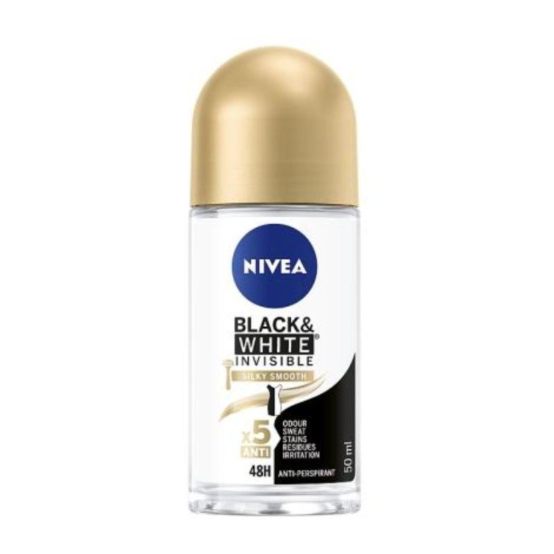 Nivea Roll-on Black & White Silky Smooth 50ml