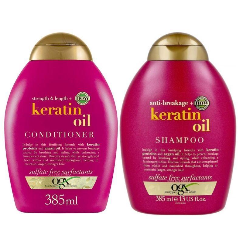 OGX Anti-Breakage Keratin Oil Duo 2x385ml