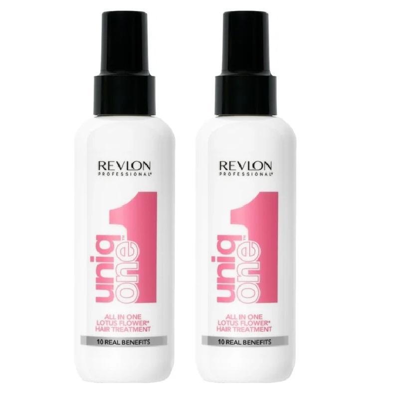 Revlon Uniq One Lotus Flower Hair Treatment 150ml 2-pack
