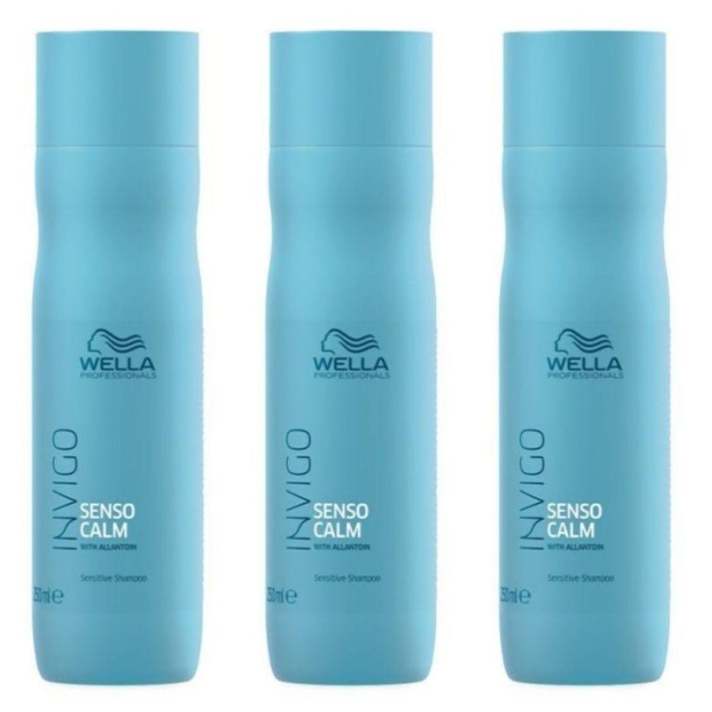 Wella Invigo Senso Calm Shampoo 250ml 3-pack