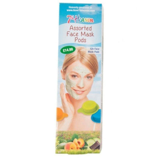 7th Heaven assorted face mask make up pods 12 pack