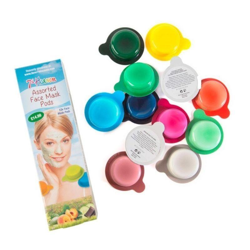 7th Heaven assorted face mask make up pods 12 pack