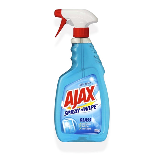 Ajax Glass & Surface Cleaner Spray 500ml – Kristallklara ytor utan ränder