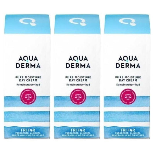 Aqua Derma Pure Moisture Day Cream 50ml 3-pack