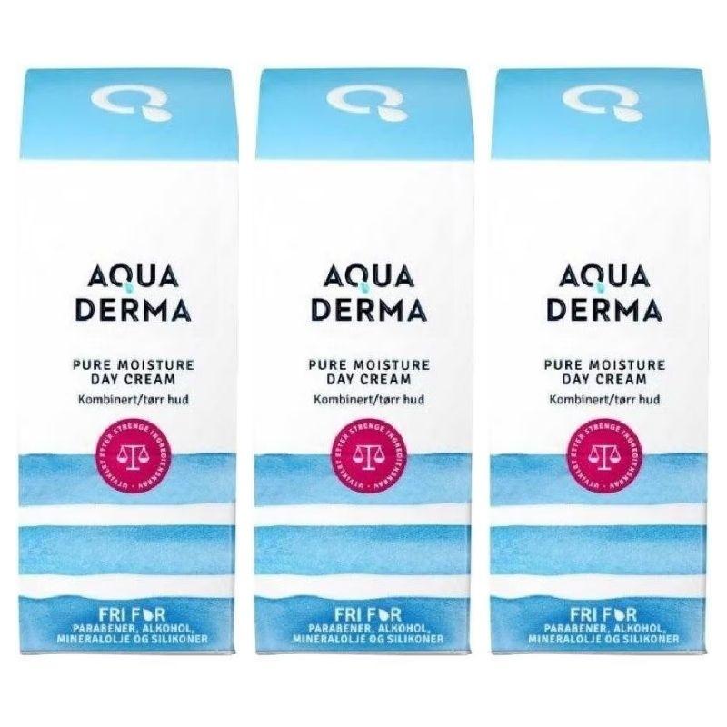 Aqua Derma Pure Moisture Day Cream 50ml 3-pack