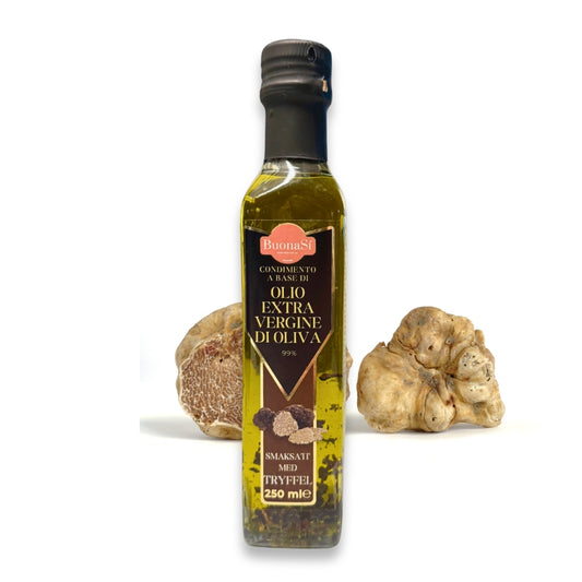 BuonaSí Extra Virgin Olivolja med Tryffel – Smaksatt jungfruolja från Italien 250ml