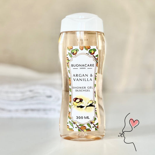 Buonacare Shower Gel Argan & Vanilla 300ml