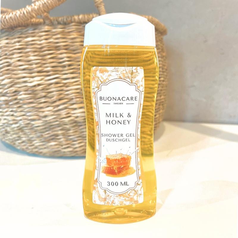 Buonacare Shower Gel Milk & Honey 300ml