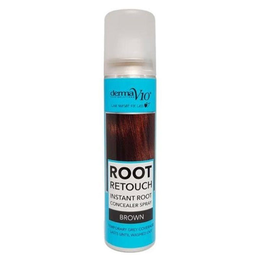 Derma V10 Root Concealer Spray Brown 75ml