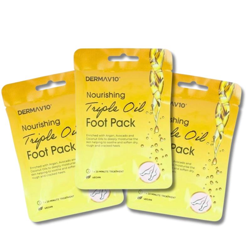 Derma V10 Sheet Mask Triple Oil - 3-Pack!