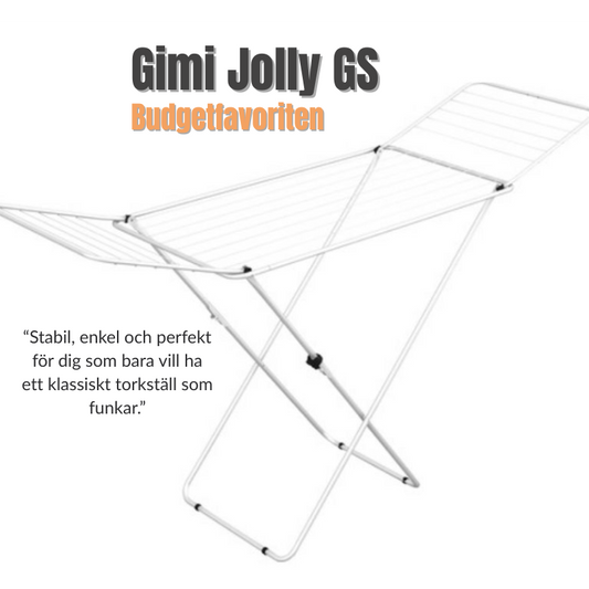 Vileda Torkställ Gimi Jolly GS – Stabilt och Smidigt Torkställ