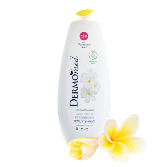 Dermomed Showergel Frangipane 650ml – Blommig duschlyx med exotisk doft