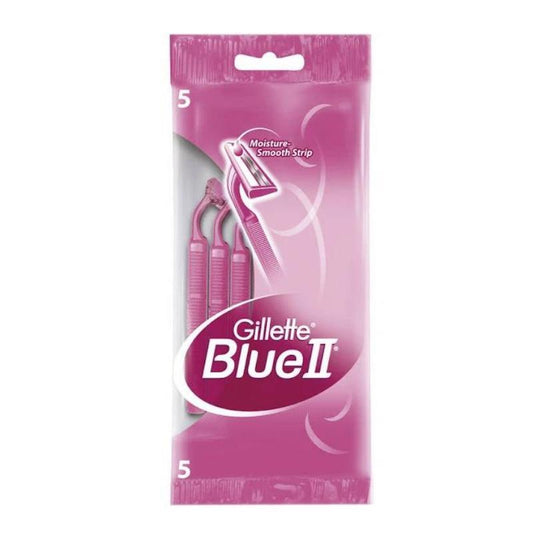 Gillette Blue II Engångs Rakhyvlar Woman 5pack