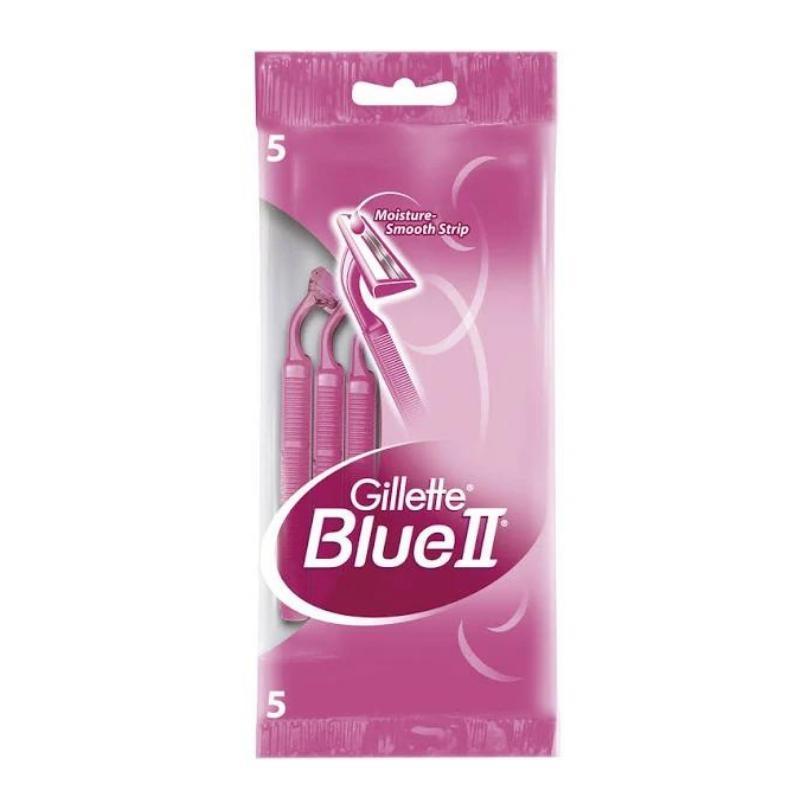 Gillette Blue II Engångs Rakhyvlar Woman 5pack