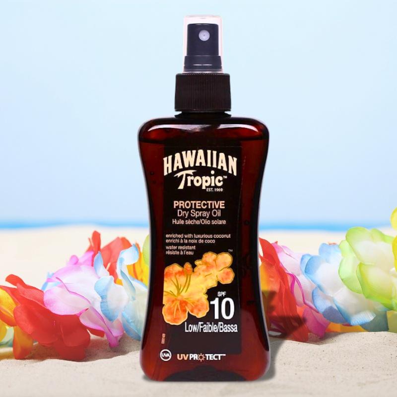 Hawaiian Tropic Protective Dry Oil Spray SPF10 200ml
