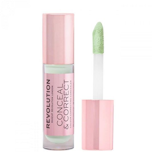 MakeUp Revolution Conceal & Correct Concealer Green 4G