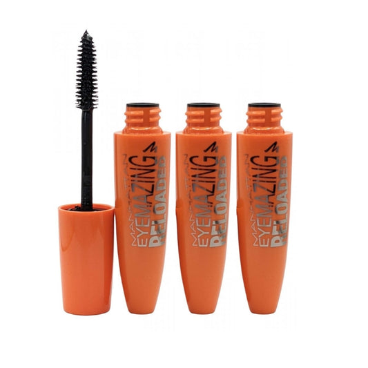 Manhattan Eyemazing On Reloaded Mascara BrownBlack 002 – Längd & Volym - 3 pack