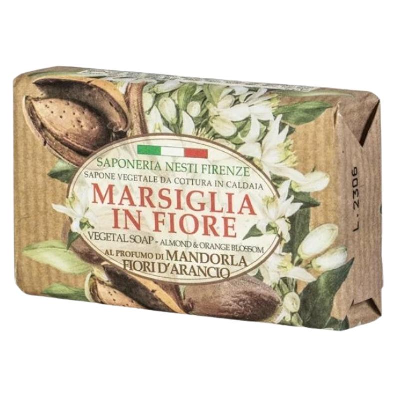 Marsiglia in Fiore Hårdtvål Almond & Orange Blossom 125g