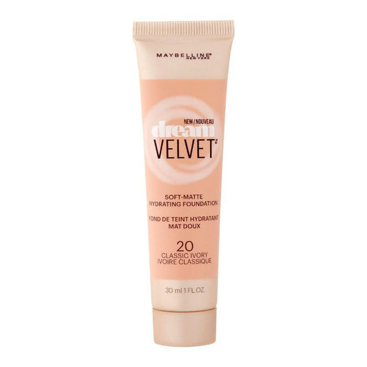 Maybelline Dream Velvet Foundation 20 Classic Ivory 30 Ml