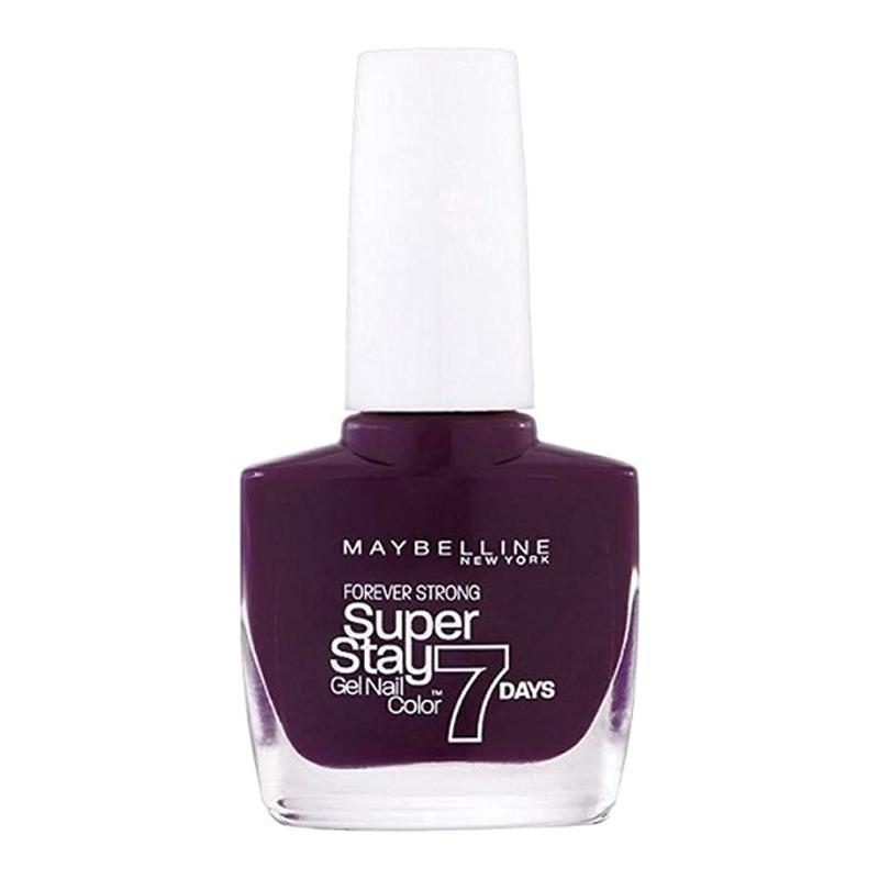 Maybelline F. Stay 7 Days Nail Gel 05 Extreme Black Current 10ml
