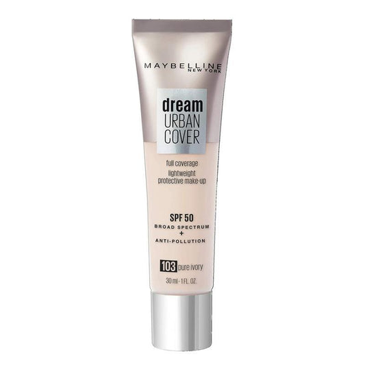 Maybelline Urban Cover Foundation 103 Pure Ivory Spf50 30 Ml