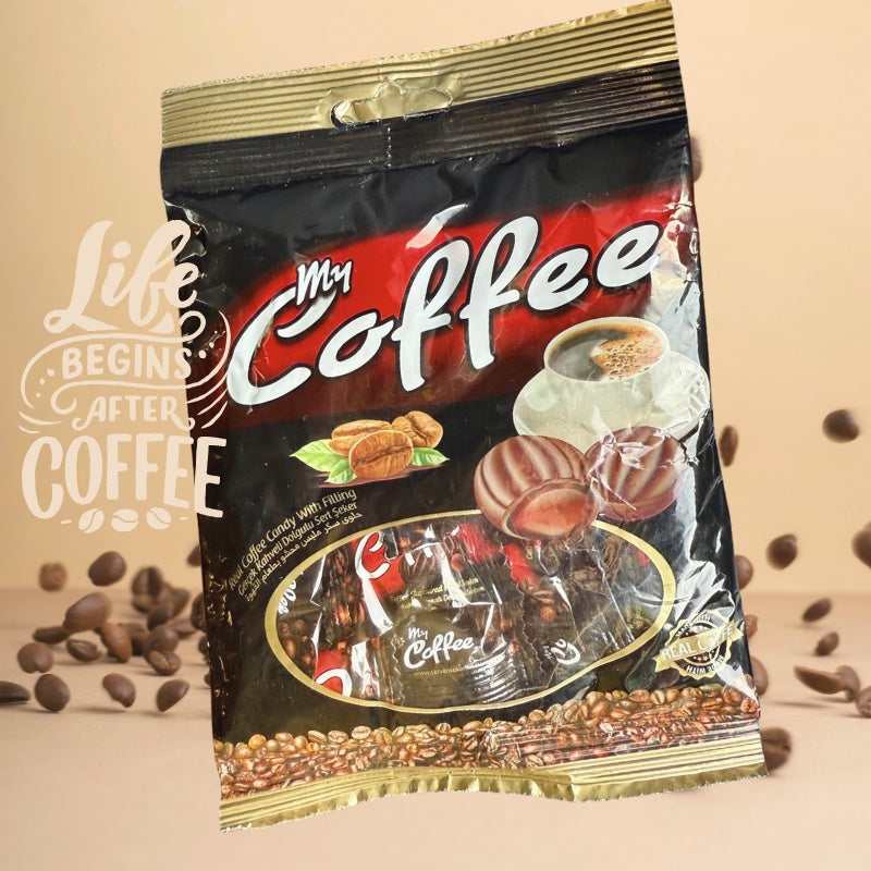 My Coffee 6-pack – Kaffekarameller med fyllning, 100g